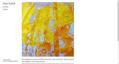 Desktop Screenshot of graceisabellartist.com